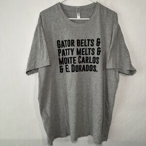 Outkast So Fresh So Clean American Apparel T Shirt Size XXL 2XL Gray Gator Belts